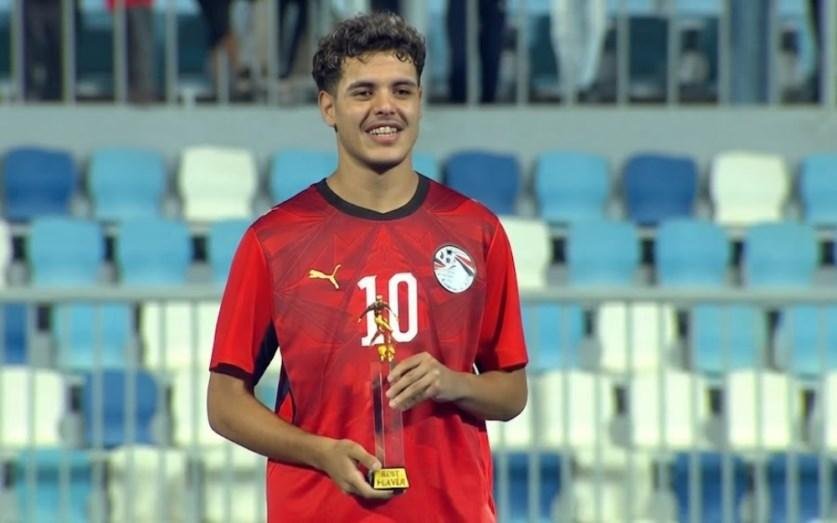 محمود صلاح يتوج بجائزة أفضل لاعب في بطولة شمال أفريقيا