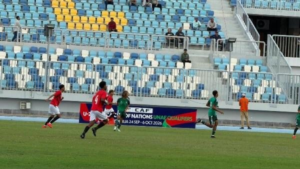 تصفيات كأس الأمم الأفريقية للناشئين.. منتخب مصر للشباب يفتتح التهديف أمام الجزائر