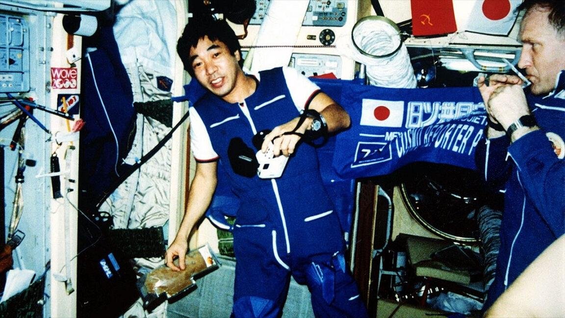 Toyohiro Akiyama, first Japane...