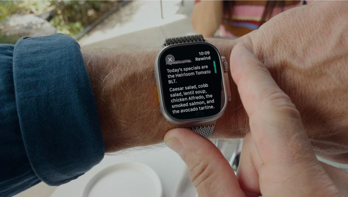 Apple Watch’s new AI features...