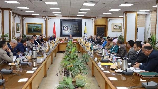 16 عالمًا من جامعة المنيا ضمن أفضل 2% عالميًا.. ومجلس الجامعة يناقش دعم الابتكار