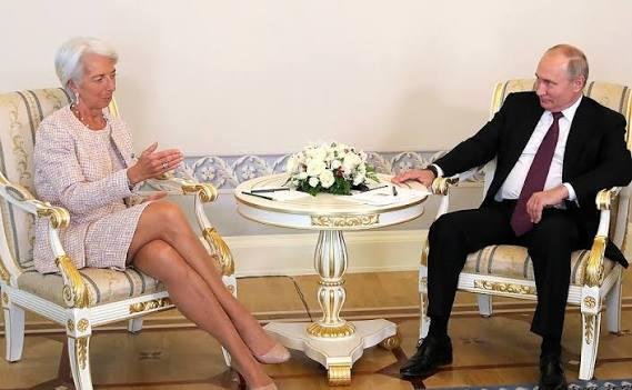 لاجارد توجه رسالة إلى بوتين عبر وزير المالية الروسي: الحرب تعوق الازدهار
