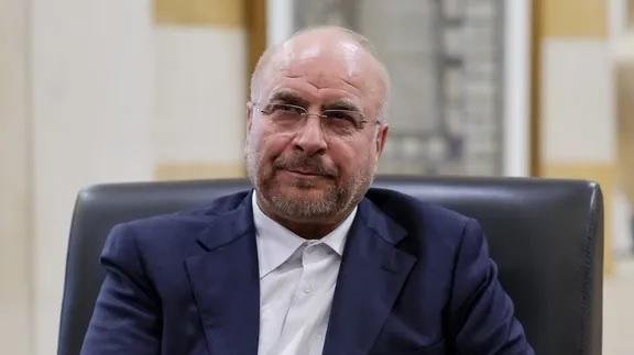 رئيس البرلمان الإيراني يزور ال...