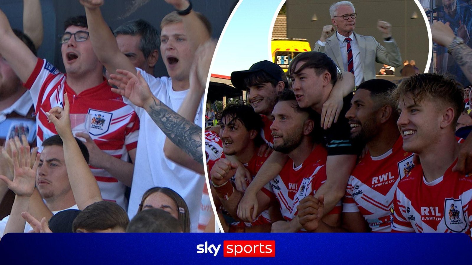 Wild celebrations sparked as S...
