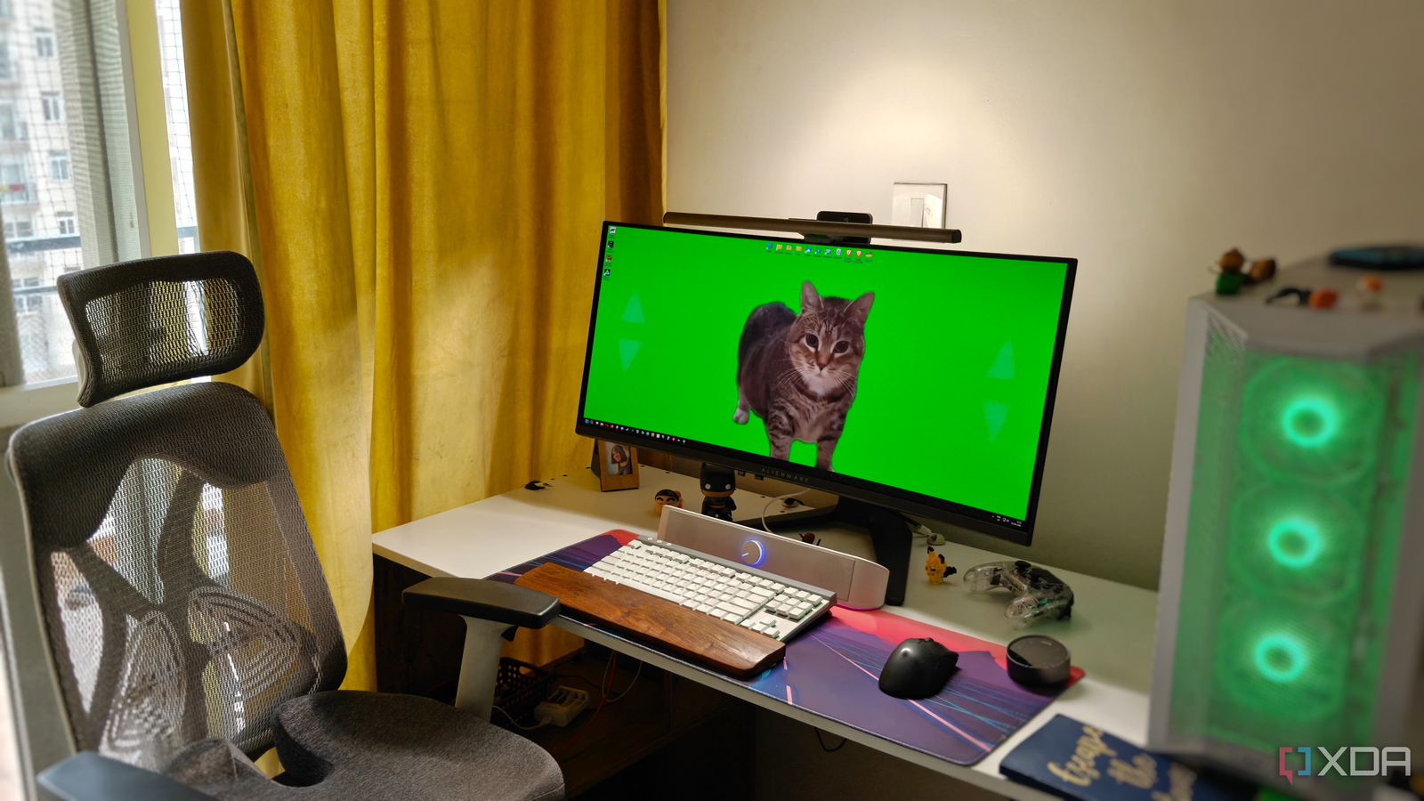 I spend all day at my PC, and...