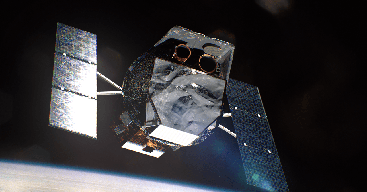 A Satellite Falling Out of Orb...