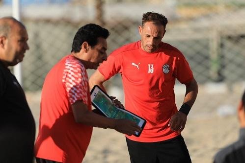 منتخب مصر للكرة الشاطئية يواصل استعداداته لمواجهة أنجولا