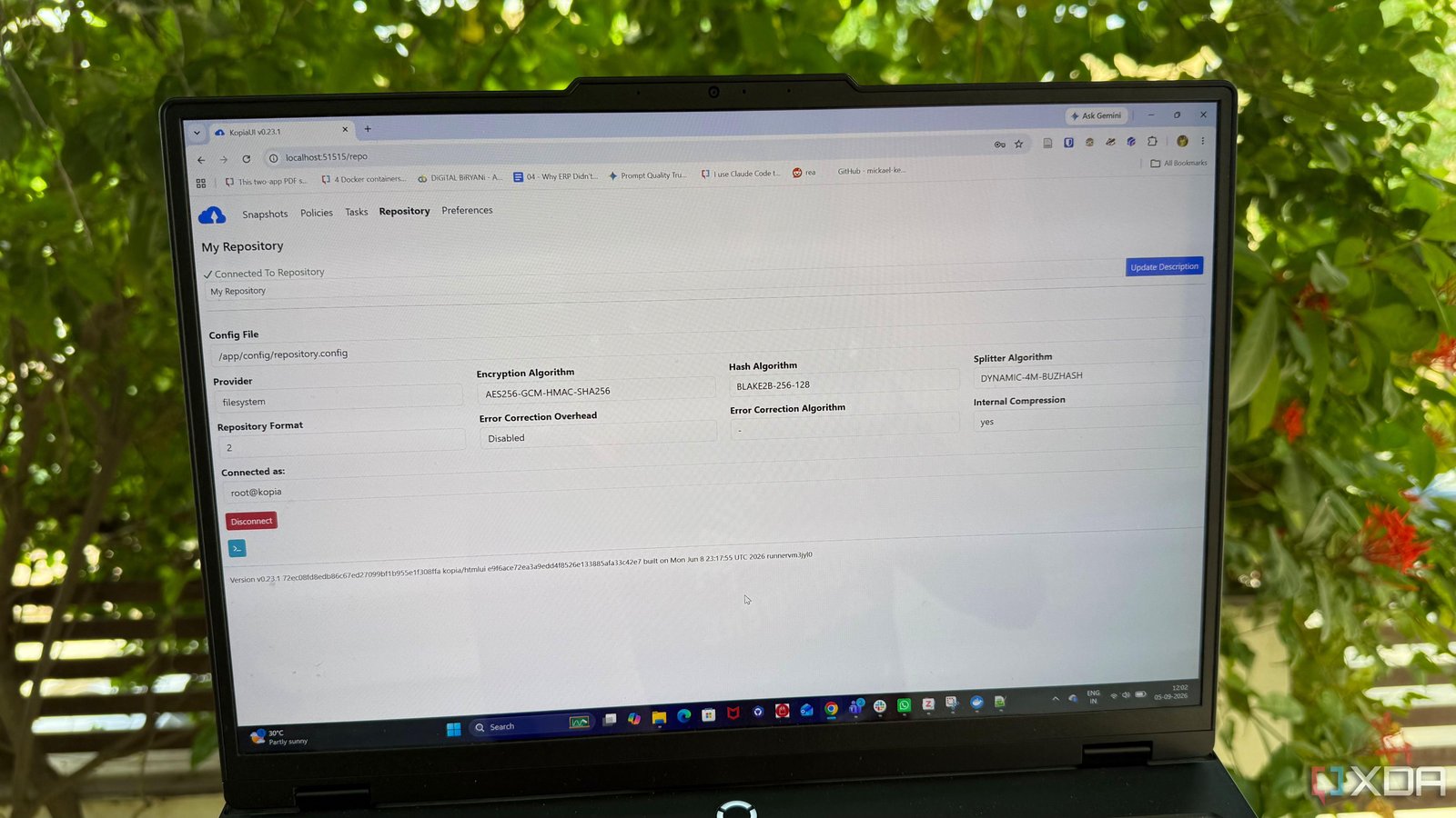 I automated backups for my sel...