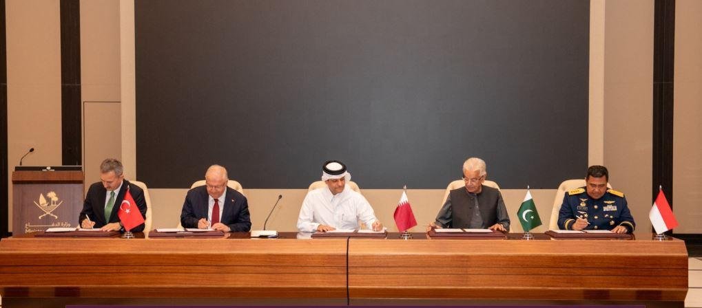 تركيا تعلن توقيع اتفاقا للتعاون الدفاعي مع قطر وباكستان وإندونيسيا