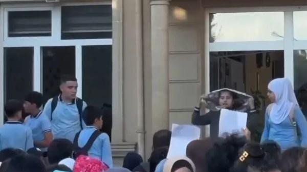 أزمة الحجاب تتفجر في مدارس أذربيجان.. منع ودموع واحتجاجات