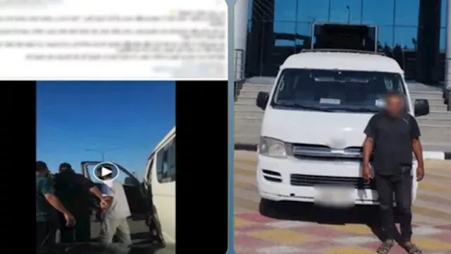 "حطم سيارتهما".. ضبط سائق ميكروباص تعدى على زوجين في أكتوبر