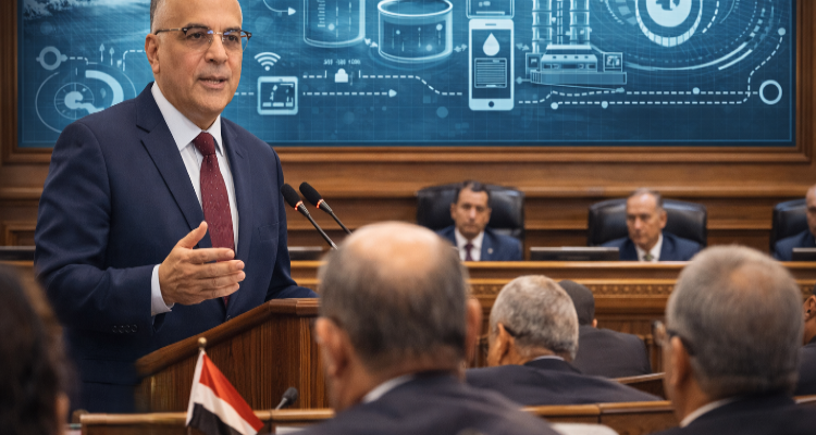 الحكومة المصرية تستعرض الجيل الثاني لمنظومة المياه 2.0 أمام مجلس الشيوخ