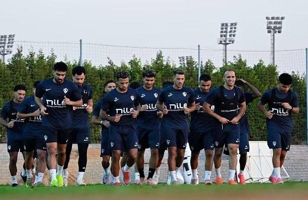 الزمالك يختتم تدريباته استعدادا لمواجهة بترول أسيوط في الدوري