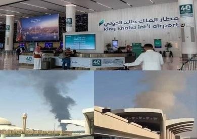 السعودية: وفاة مقيم باكستاني وإصابة 11 إثر الهجوم على مطار الملك خالد الدولي