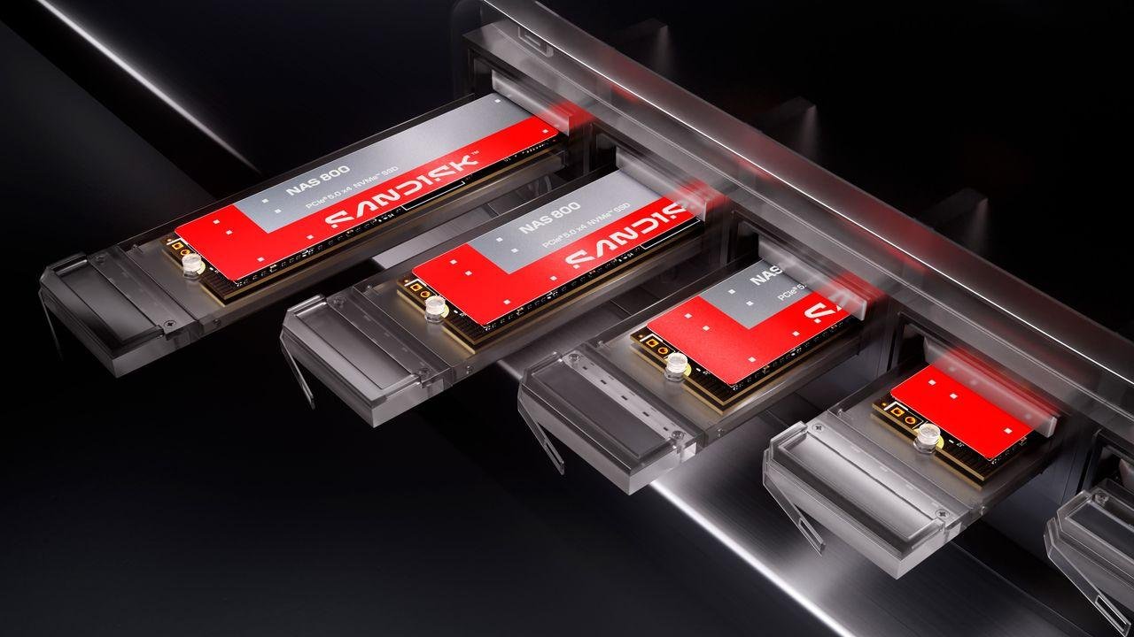 Sandisk's new $2,200 NAS SSD l...