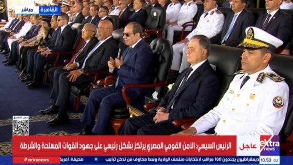 الرئيس السيسي: «تحيا مصر بأبنائها».. تكاتف الشعب والجيش والشرطة أساس الحفاظ على الوطن