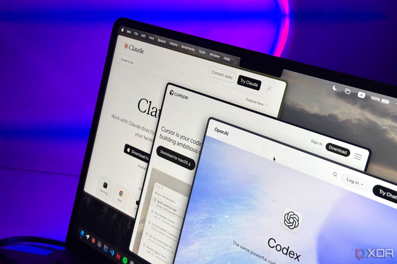 Claude Code, Codex, and Cursor...