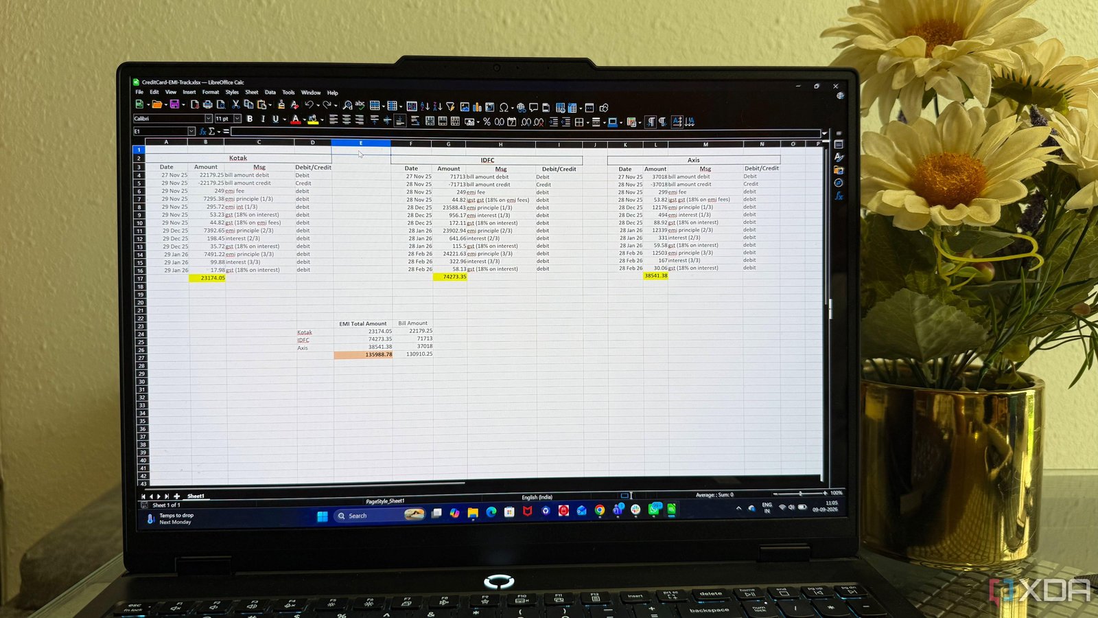 My spreadsheet workflow change...