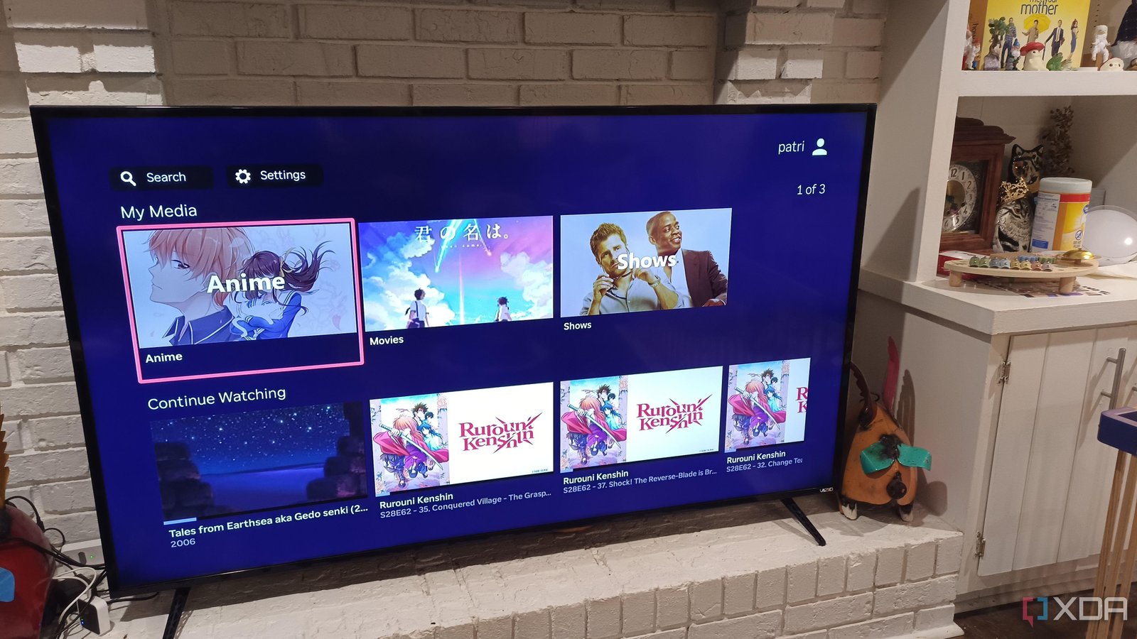 I finally set up the Jellyfin...