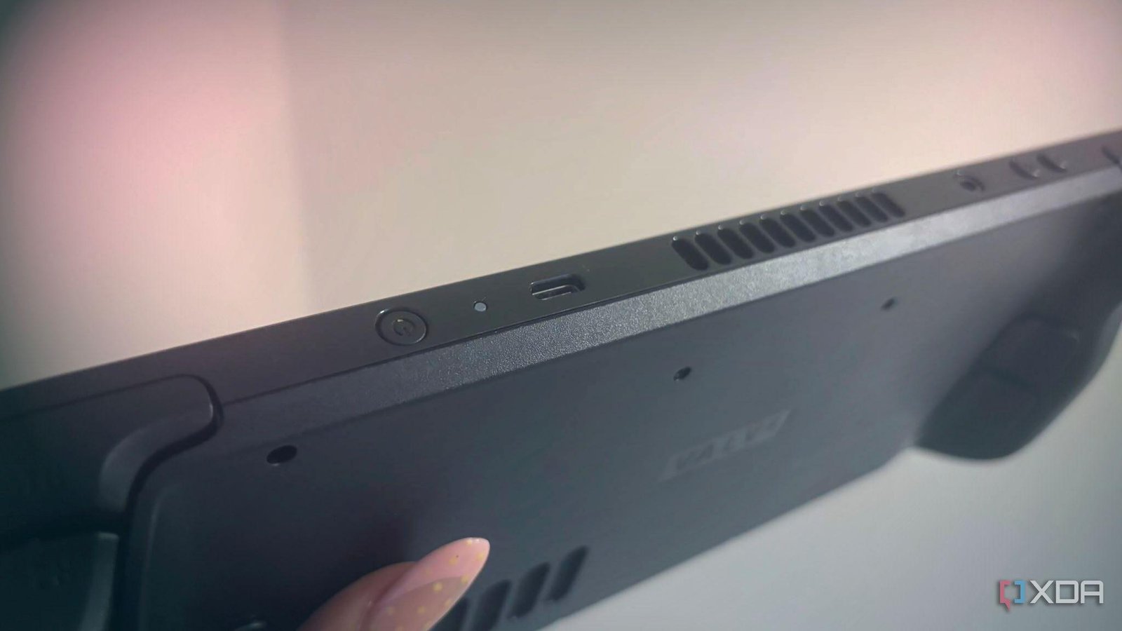 The USB-C port on your Steam D...