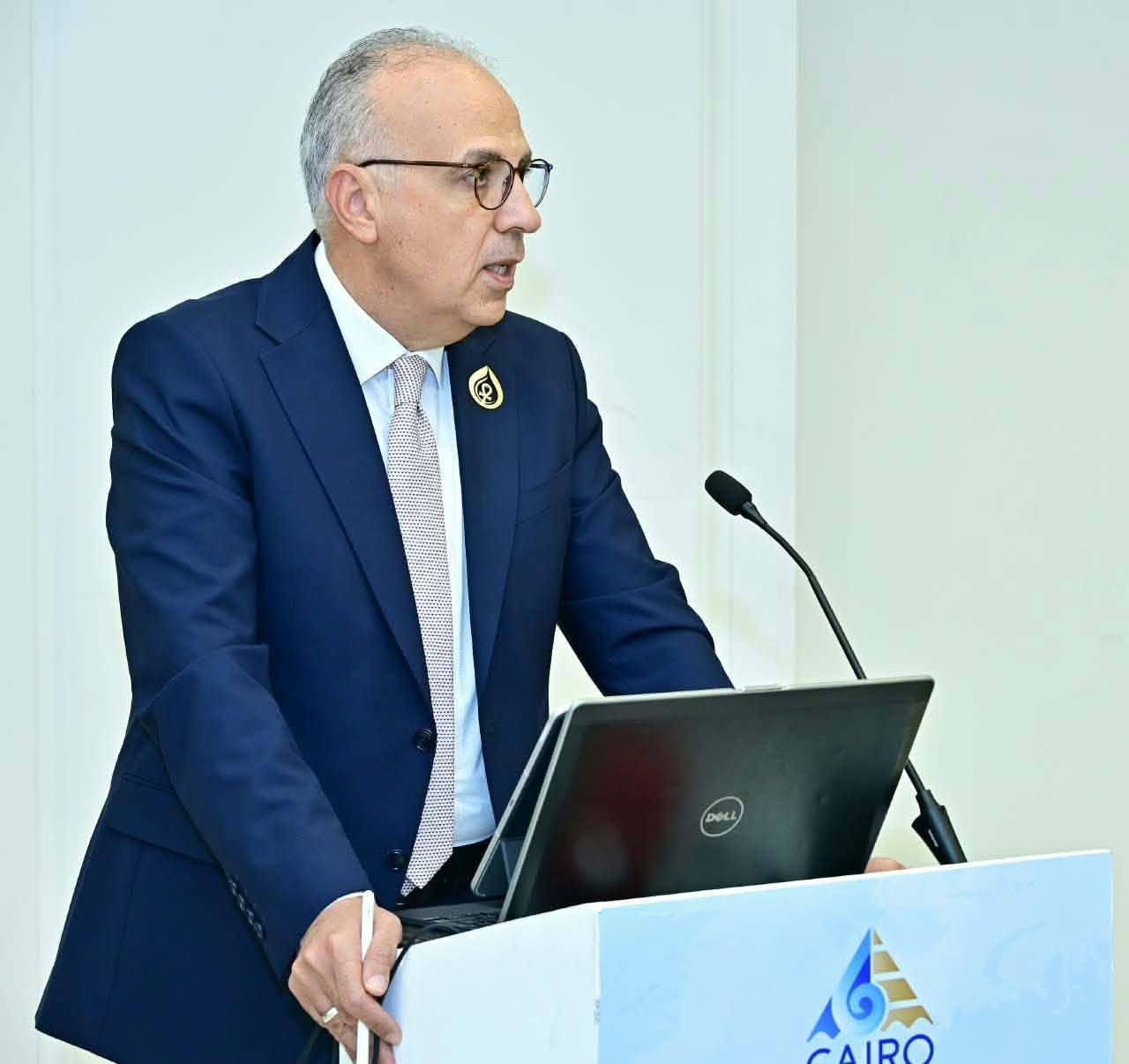 وزير الري: تسرب المياه المالحة للخزانات الجوفية خطر غير مرئي لارتفاع سطح البحر