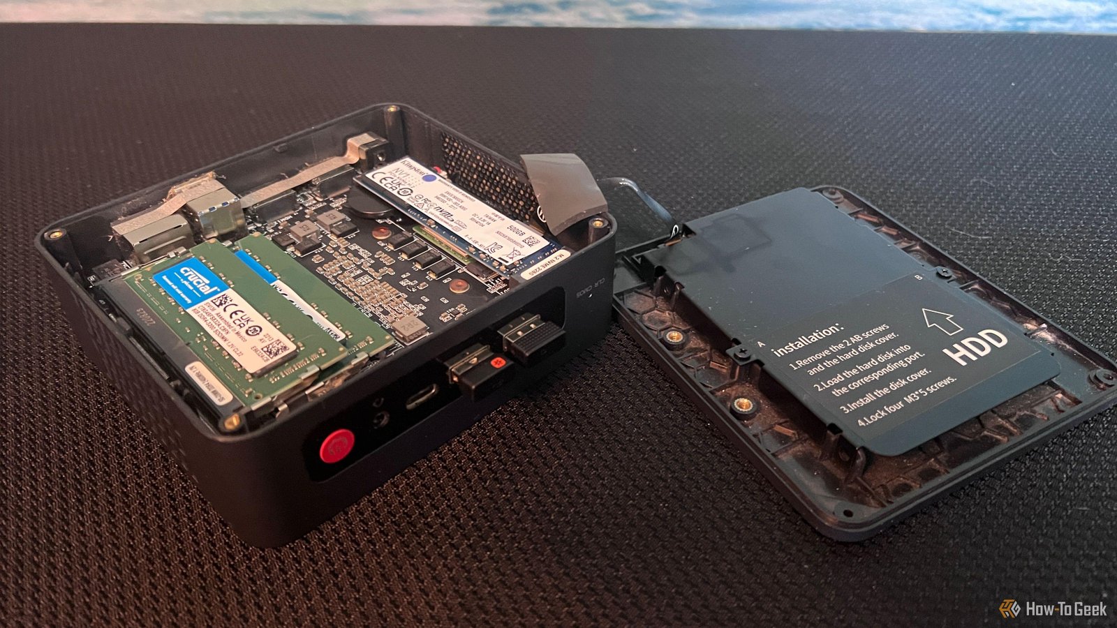 I thought my mini PC's SSD was...