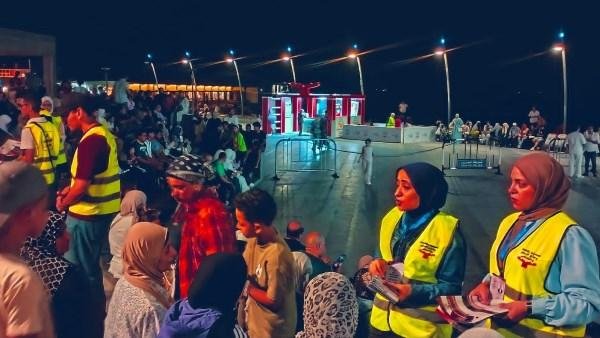 إقبال المصطافين على وحدة البرا...