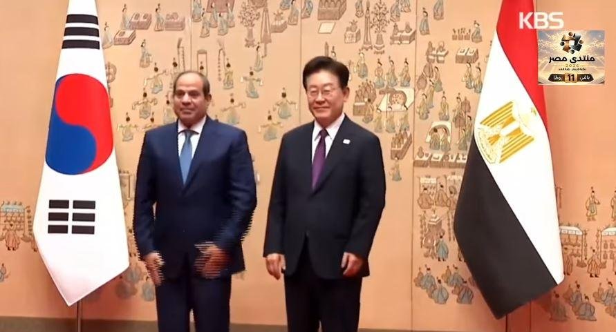 مصر وكوريا الجنوبية ترفعان العلاقات الثنائية إلى مستوى الشراكة الاستراتيجية