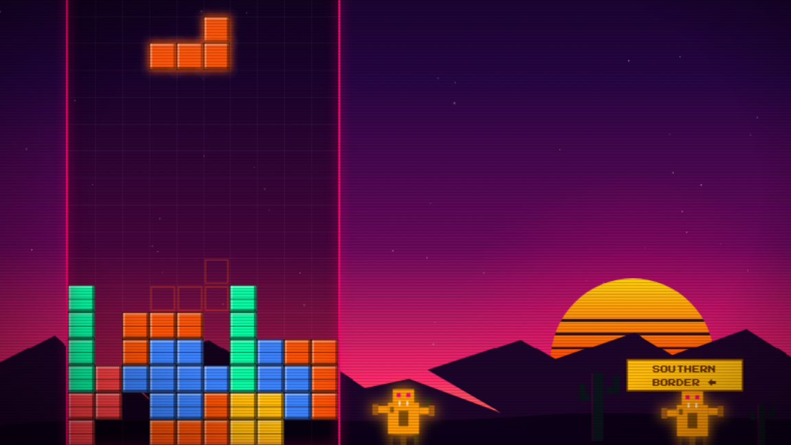The White House made a "Tetris...