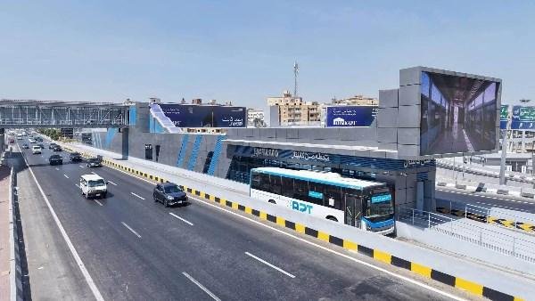​تشغيل مباشر للأتوبيس الترددى BRT بين الإسكندرية الزراعي وصن كابيتال اليوم