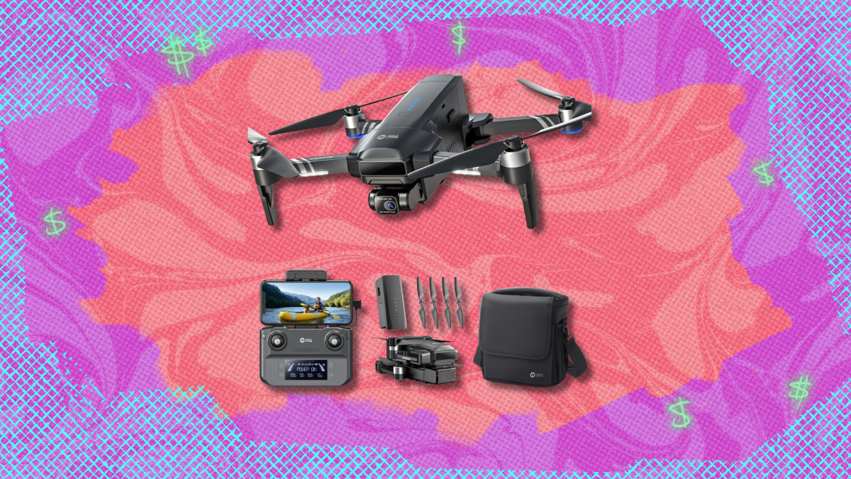 The Holy Stone HS600 drone has...