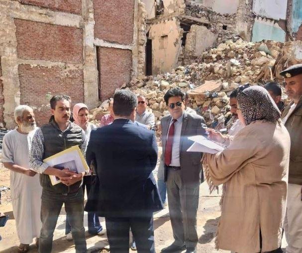 النيابة الإدارية تستدعي مهندس التنظيم في حي وسط الإسكندرية بعد ميل شديد لعقار سكني