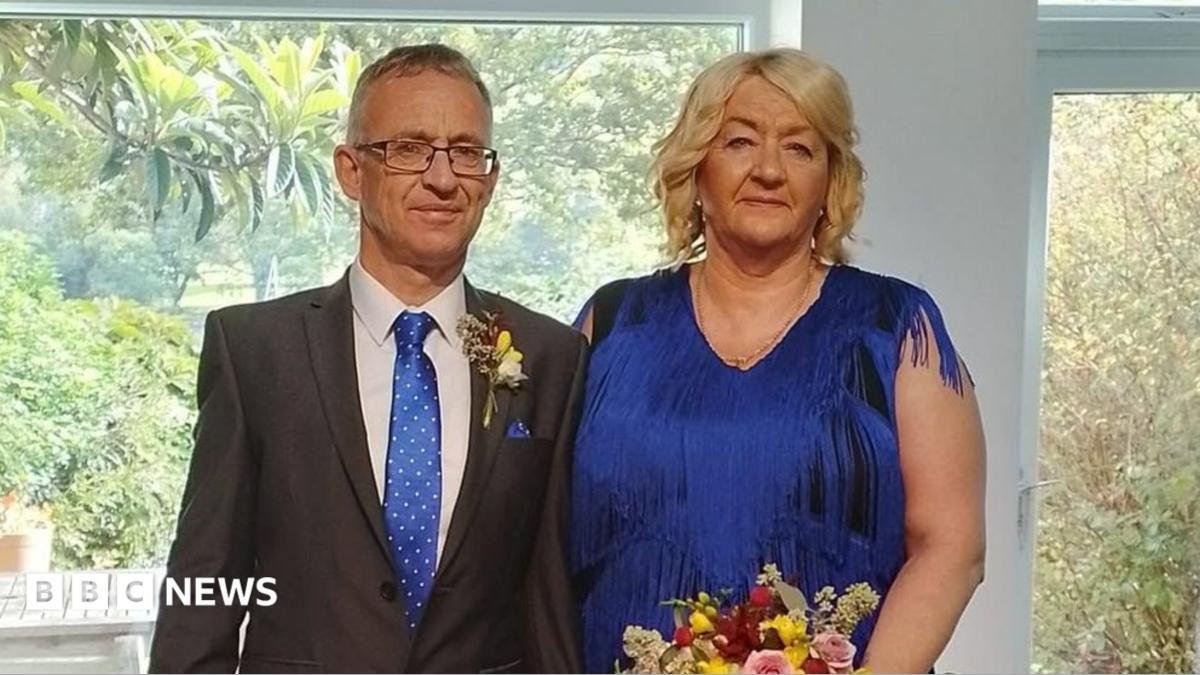 Widow whose husband died after...