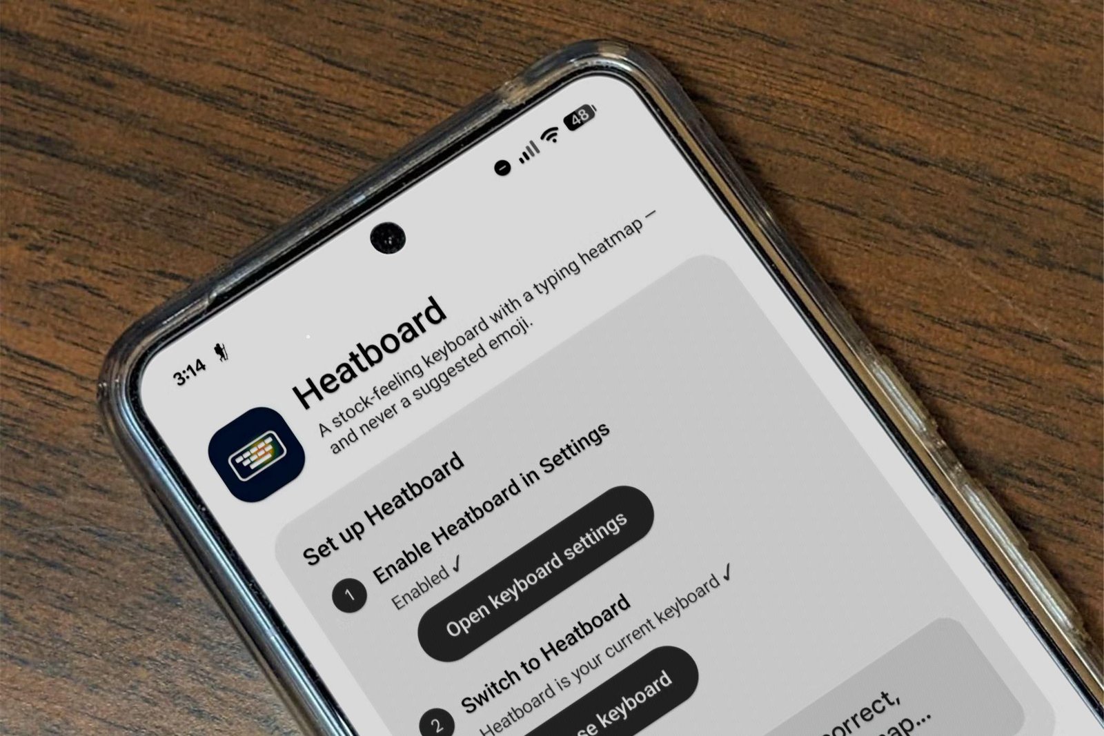 I vibe-coded my own Android ke...