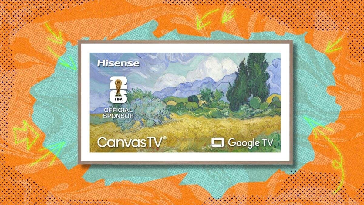 The Hisense 55-inch Hi-QLED S7...