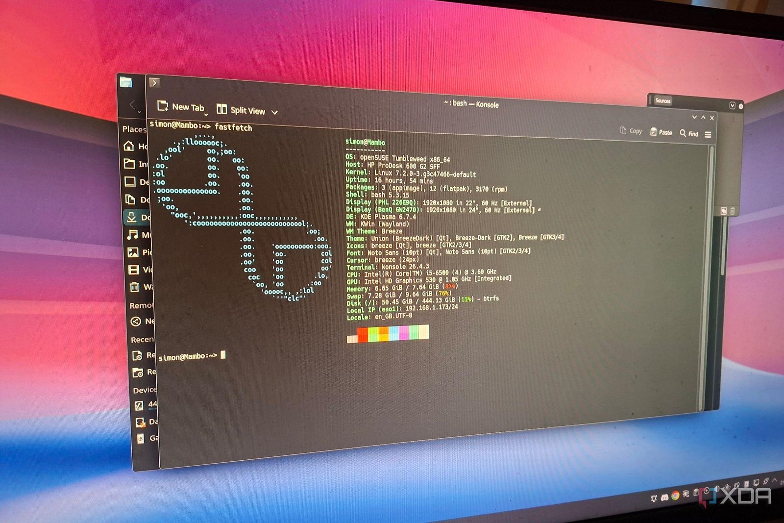 Linux was supposed to be tempo...