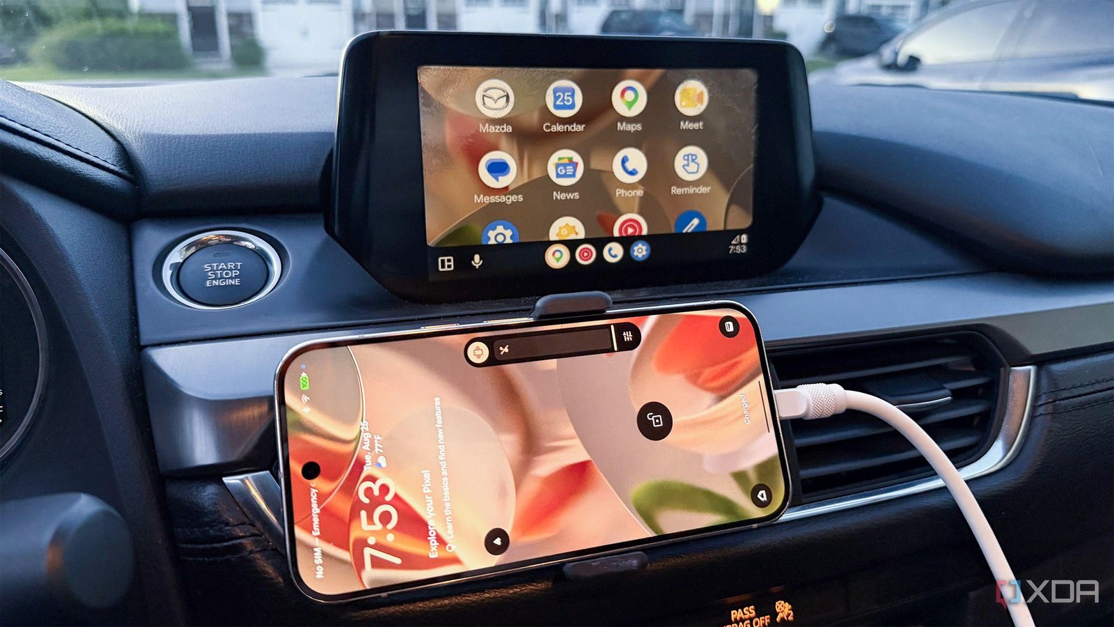 The future of in-car software...