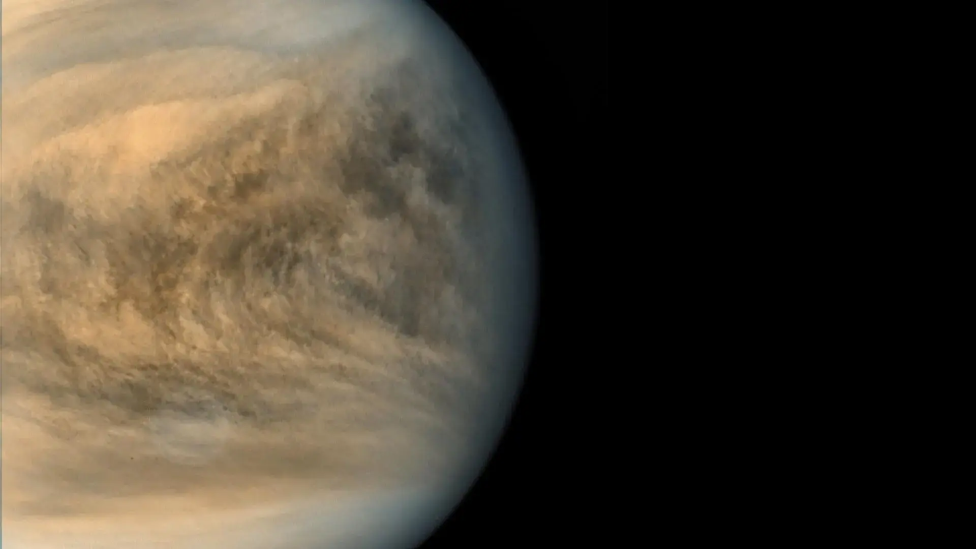 Venus’s pale yellow clouds may...
