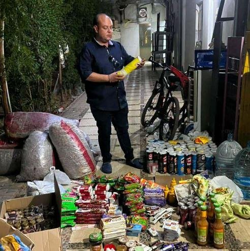 ضبط وإعدام 2.5 طن من الأغذية و...