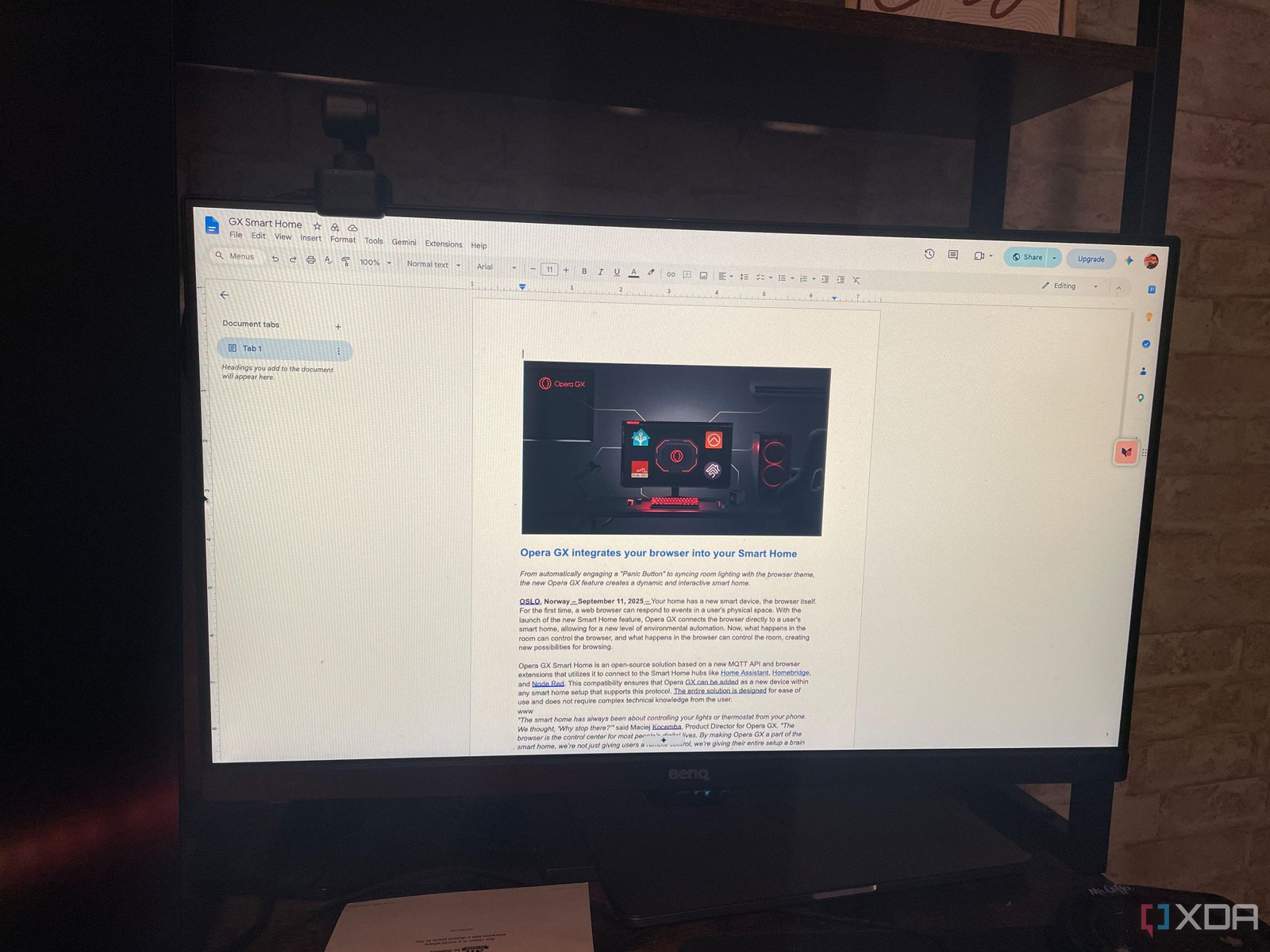 I tried using one browser for...