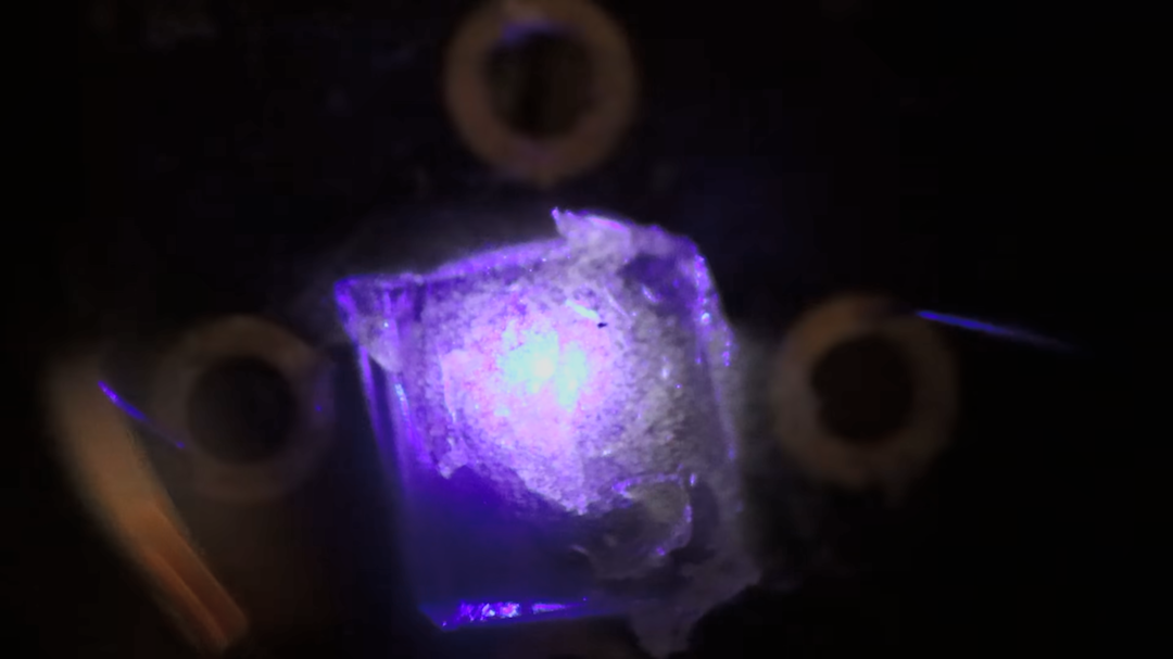 Mad scientist makes LEDs in hi...