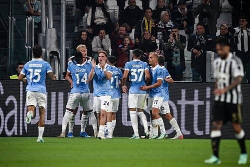 يوفنتوس يسقط في ملعبه بثلاثية أمام لاتسيو بالدوري الإيطالي