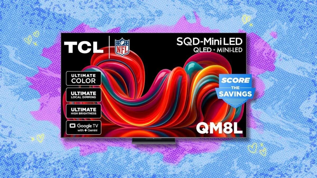 TCLs 85-inch QM8L SQD-Mini-LED...