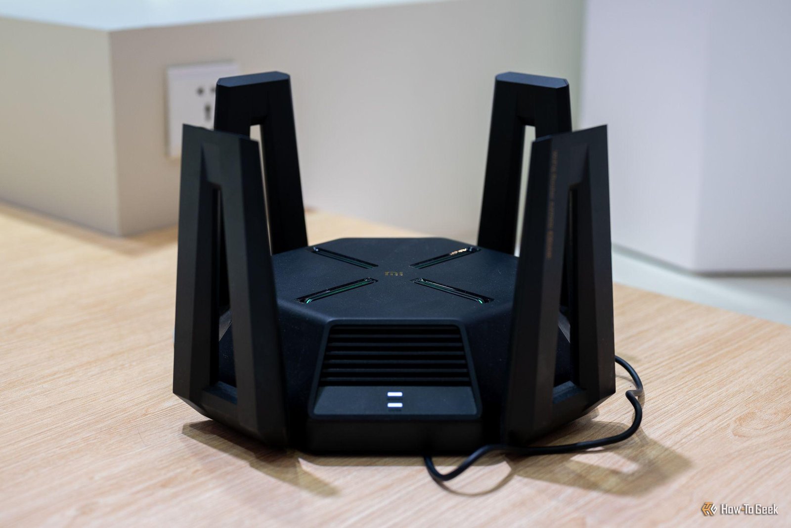 Your router shipped with weake...