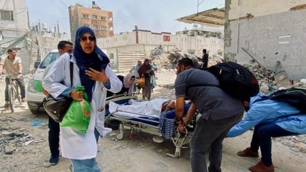 إصابة عدد من الفلسطينيين في قص...