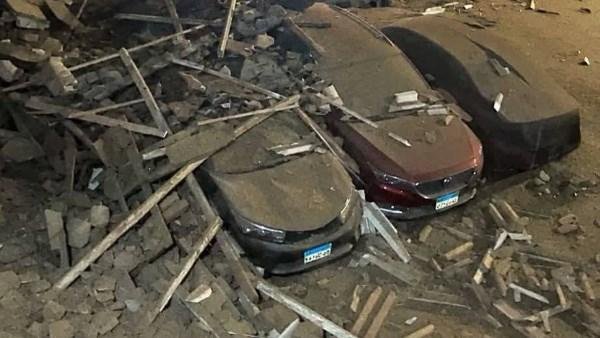 النيابة تحقق في واقعة انهيار عقار طنطا وتستمع لأقوال السكان