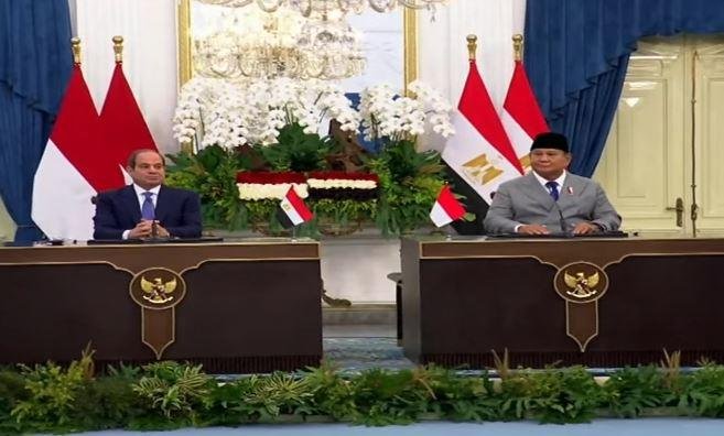بث مباشر.. الرئيس السيسي ونظيره الإندونيسي يشهدان توقيع عدد من مذكرات التفاهم المشتركة
