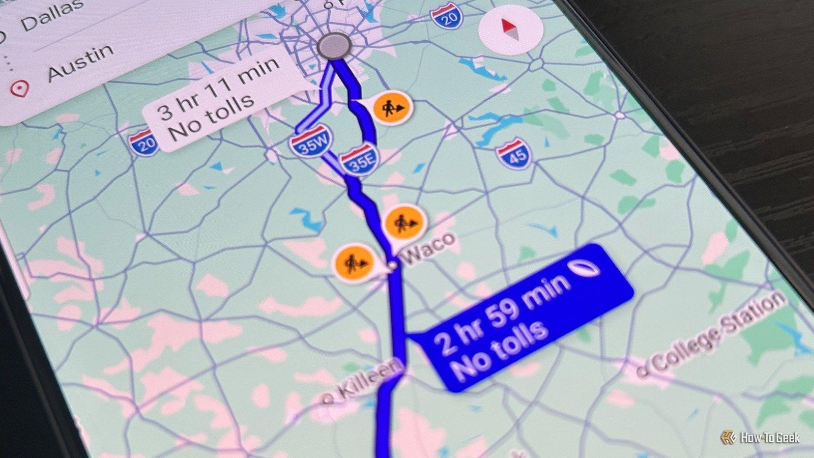 Google Maps kept changing my s...