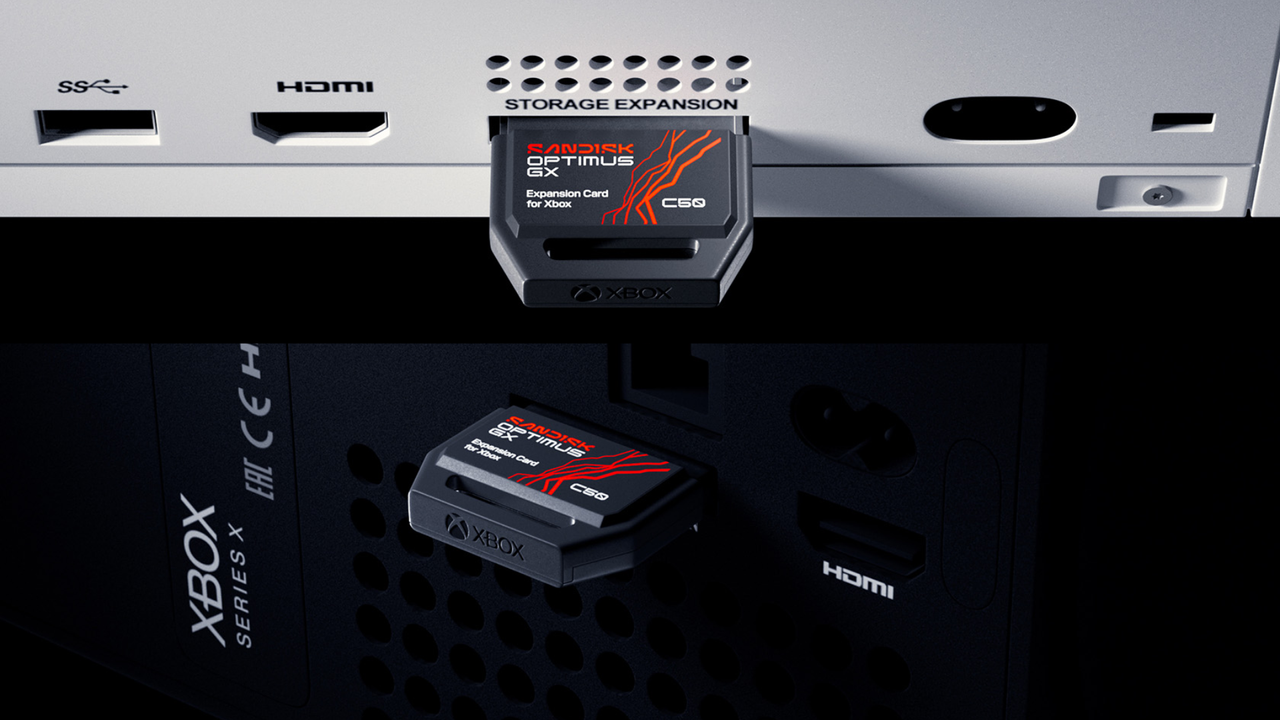 SanDisk expansion cards for Xb...