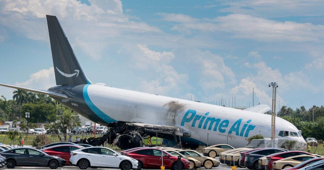 Amazon Suspends Flights With A...